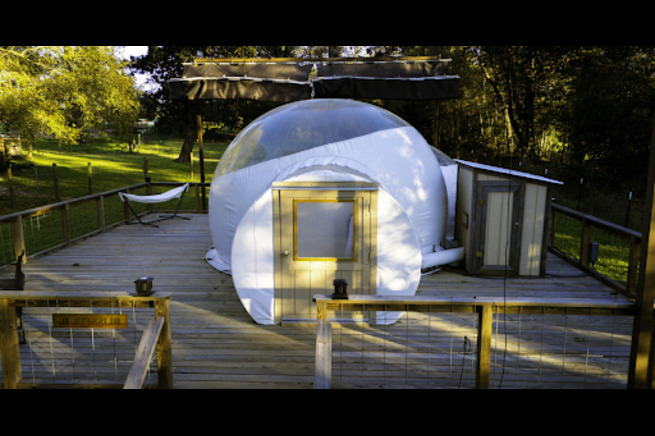 Glamping Bubble Tent Stays